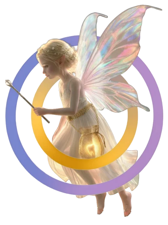 The Tooth Fairy composed through the MagicLens ring
