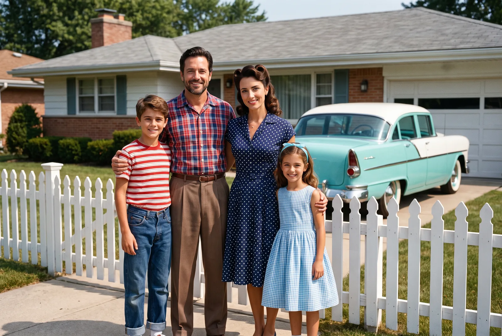 The same family as a 1950s America Momento
